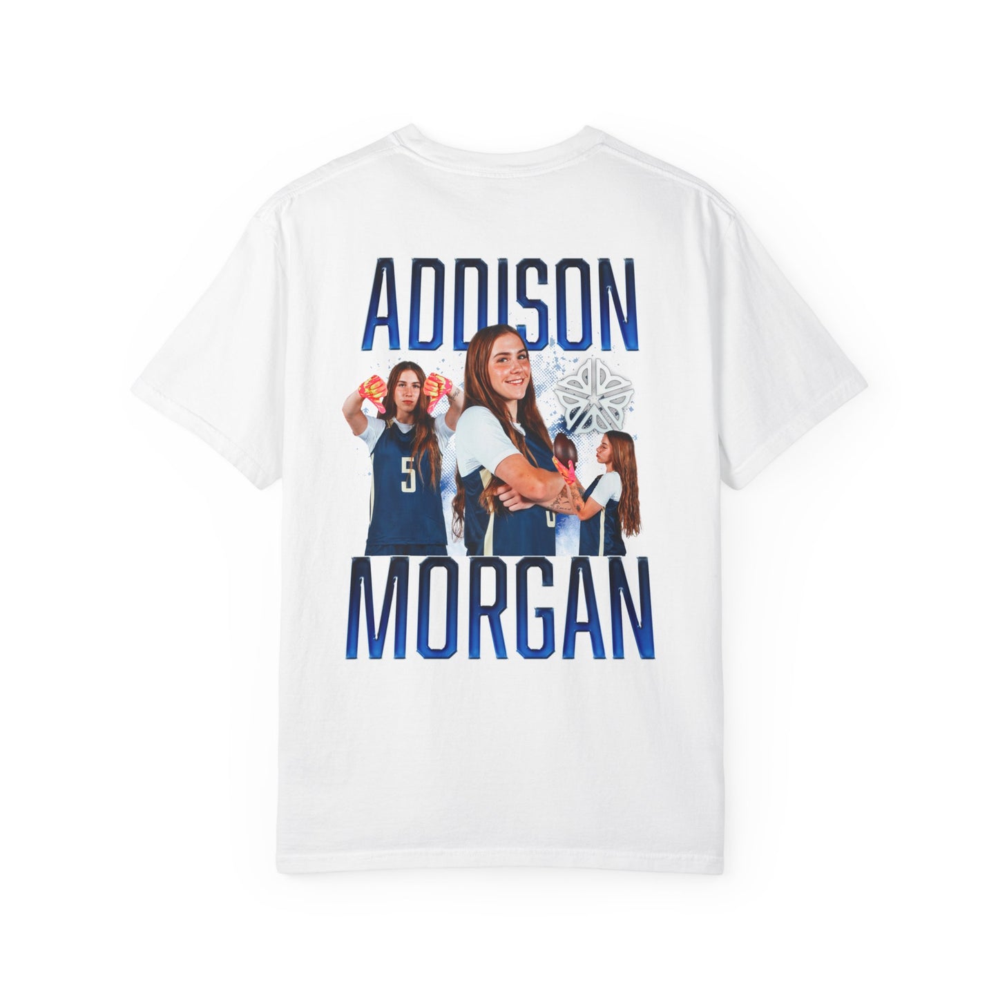Addison Morgan Logo Front & Back Premium Tee