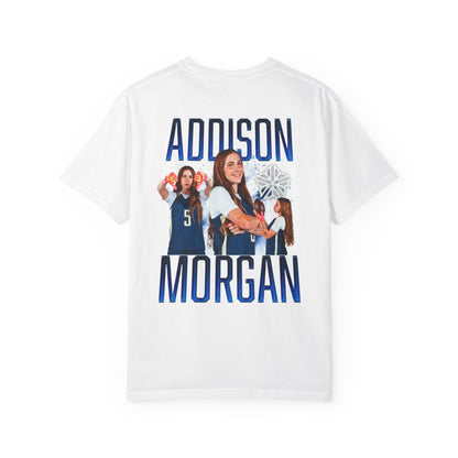 Addison Morgan Logo Front & Back Premium Tee