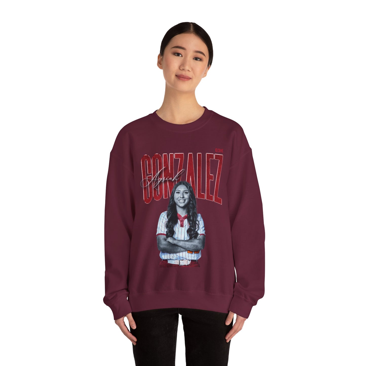 Aysiah Gonzalez Faded Glory Crewneck Sweatshirt