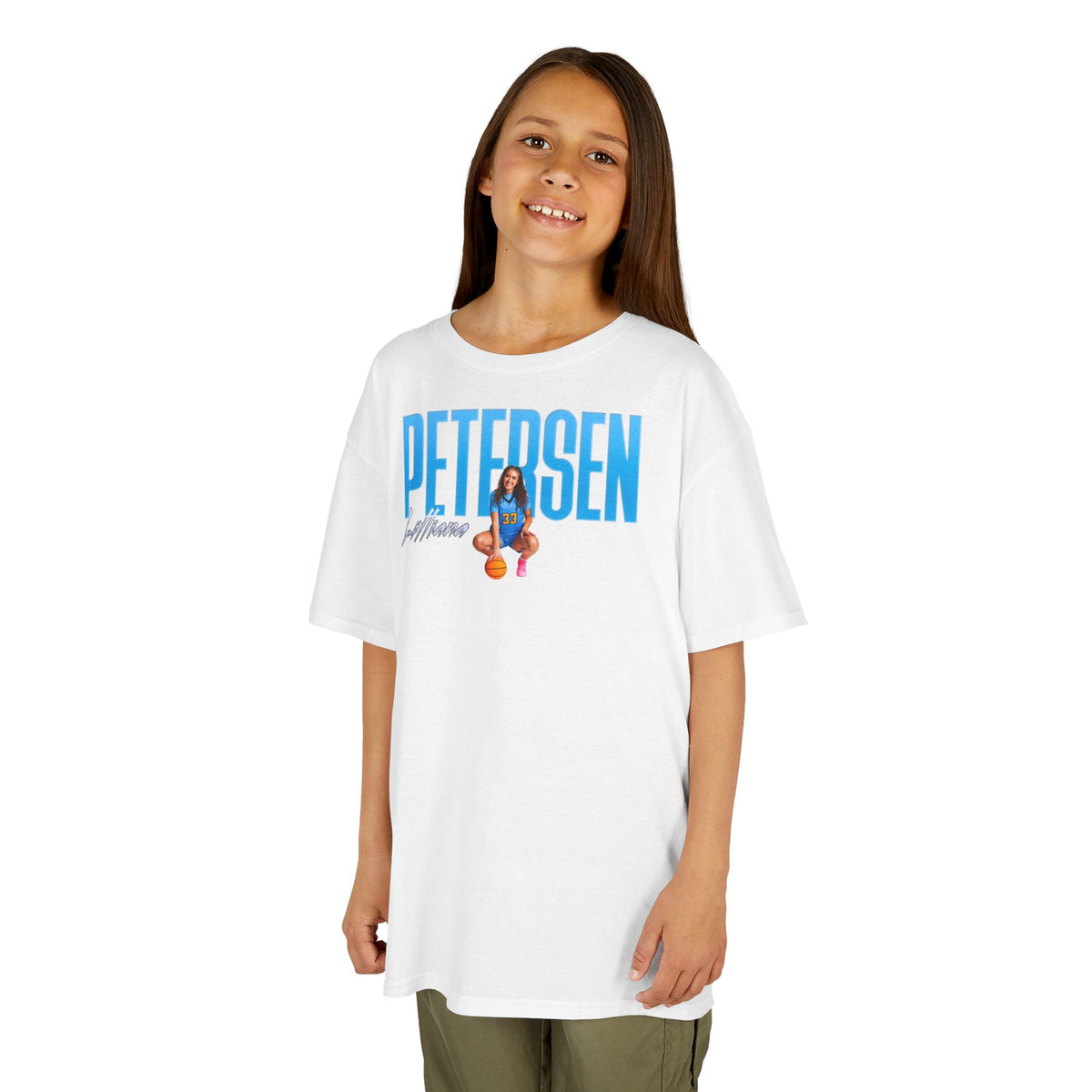 Lilliana Petersen Big Last Name Kids Tee