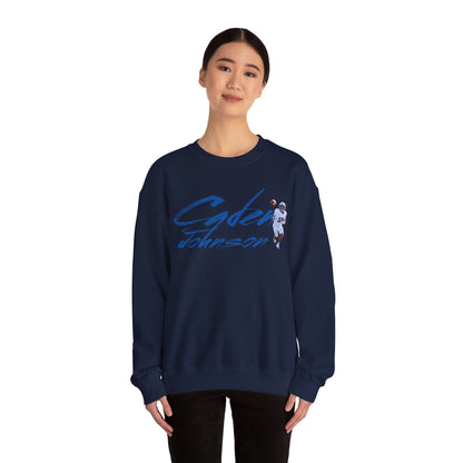 Caden Johnson Cursive Crewneck Sweatshirt