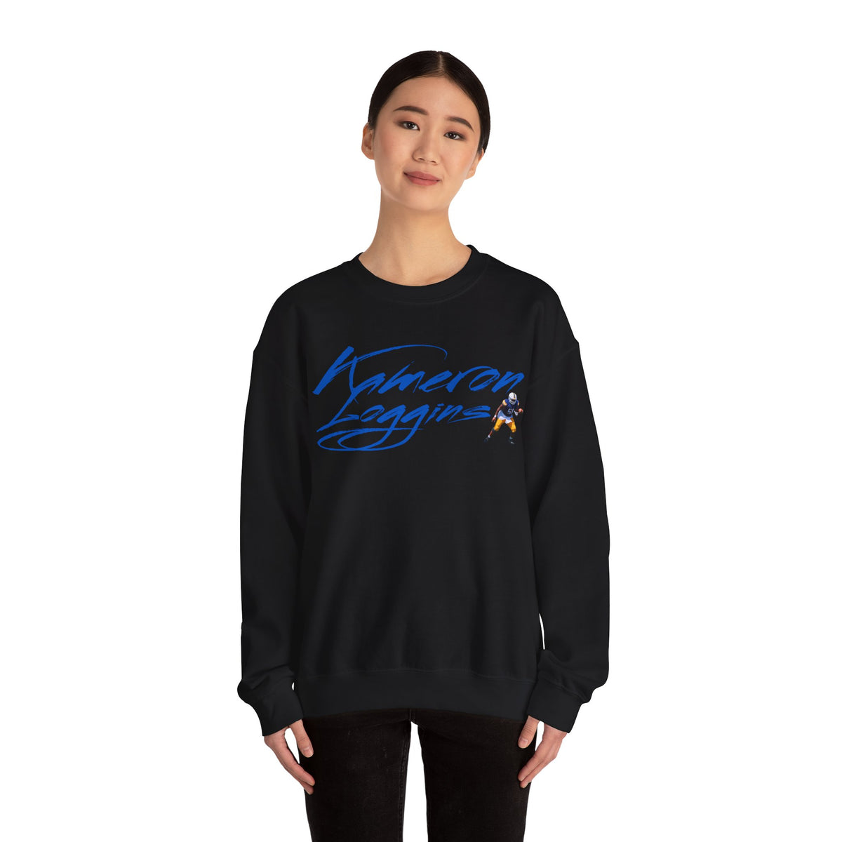 Kameron Loggins Cursive Crewneck Sweatshirt