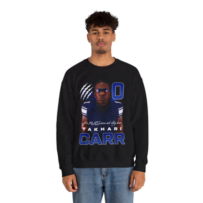 Takhari Carr Featured Quote Crewneck Sweatshirt