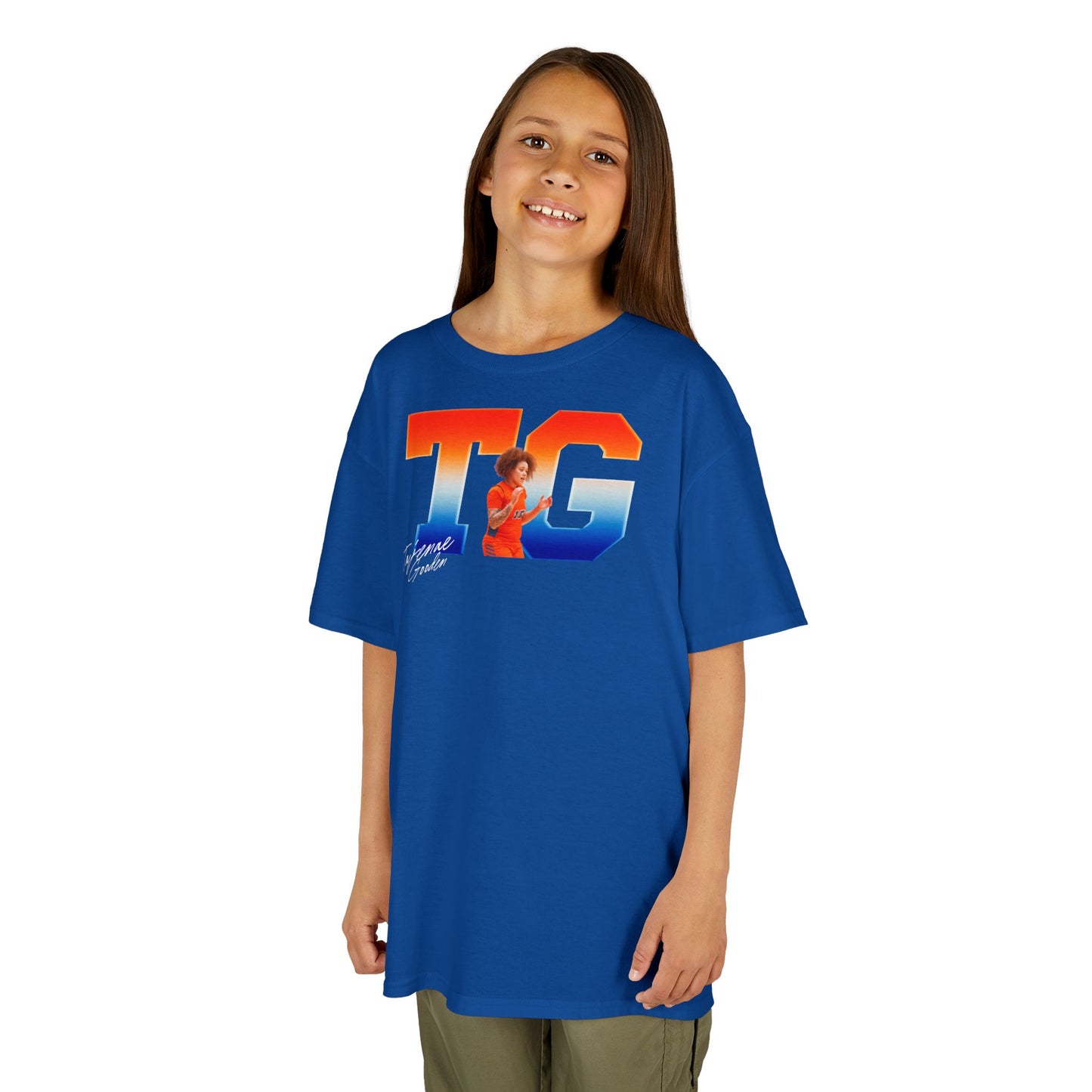 Tajenae Gooden Big Initials Kids Tee