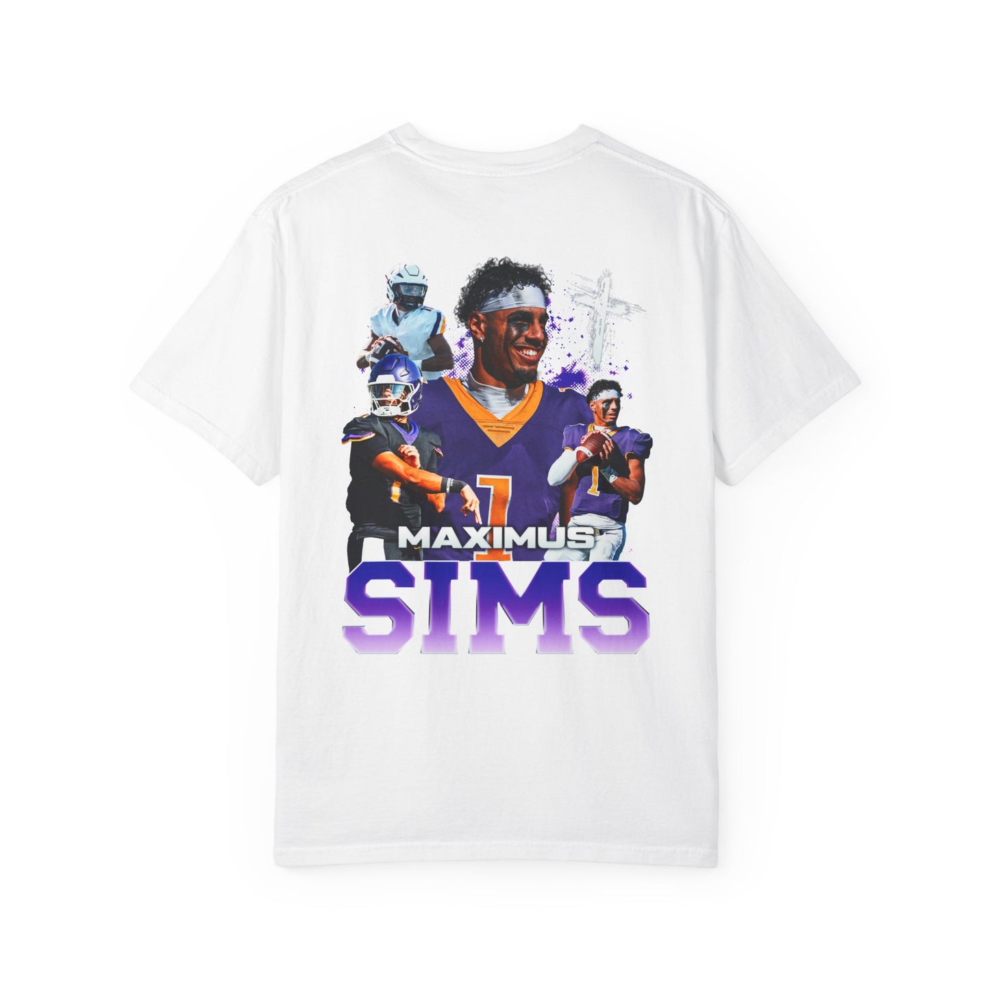 Maximus Sims Logo Front & Back Premium Tee
