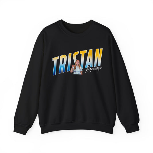 Tristan Hopkins Cursive Combo Crewneck Sweatshirt