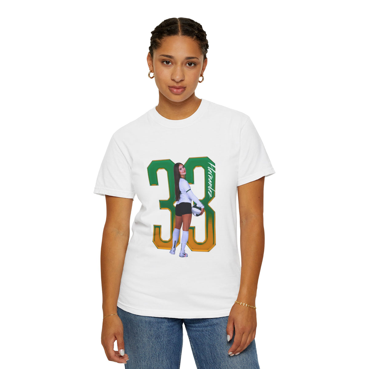 Jules Hernandez Player Icon Number Premium Tee