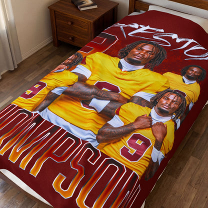 Preston Thompson 60"-80" Plush Blanket