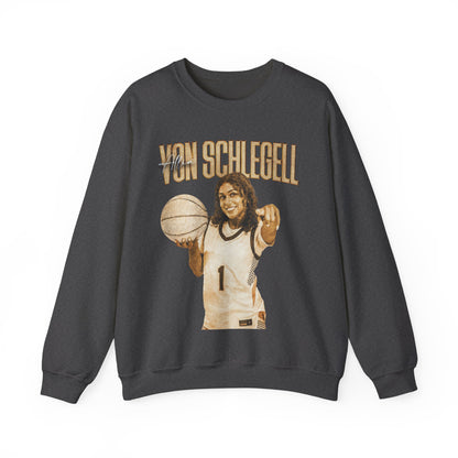 Allia Von Schlegell Faded Glory Crewneck Sweatshirt