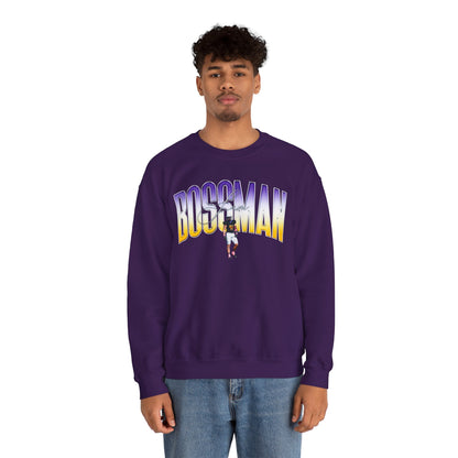 Sam Bossman Big Last Name Crewneck Sweatshirt