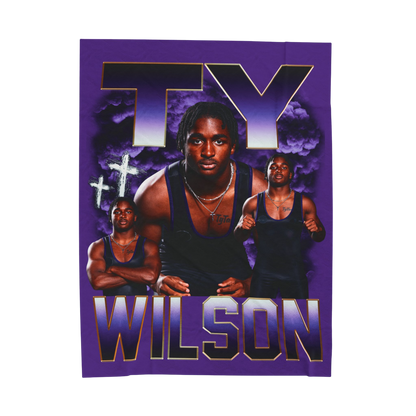 Ty Wilson 60"-80" Plush Blanket
