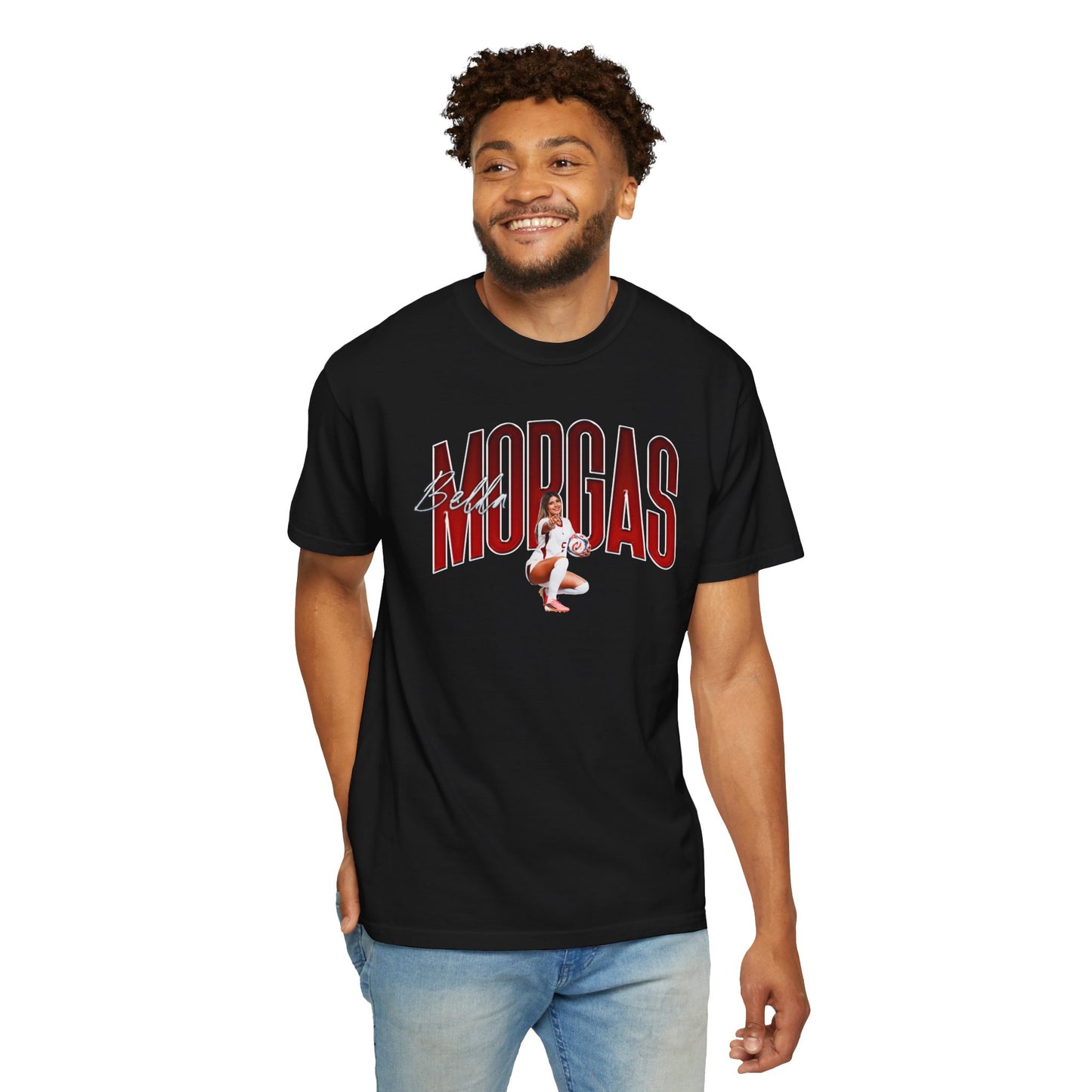 Bella Morgas Curved Combo Colored Premium Tee