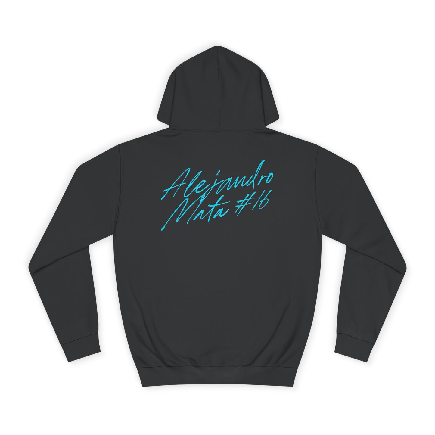 Alejandro Mata Cursive Name & Number Premium Hoodie