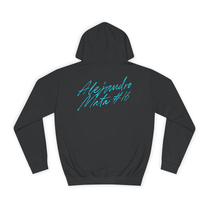 Alejandro Mata Cursive Name & Number Premium Hoodie