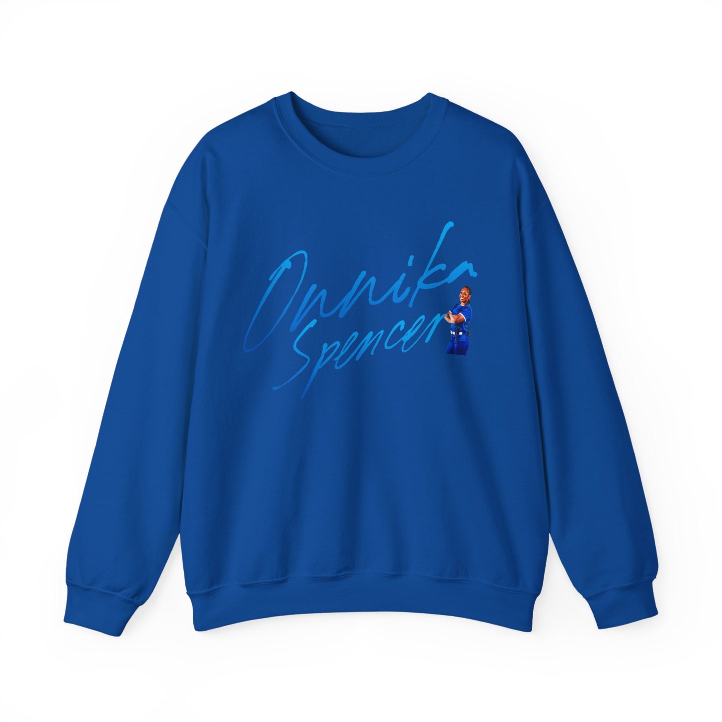 Onnika Spencer Cursive Crewneck Sweatshirt