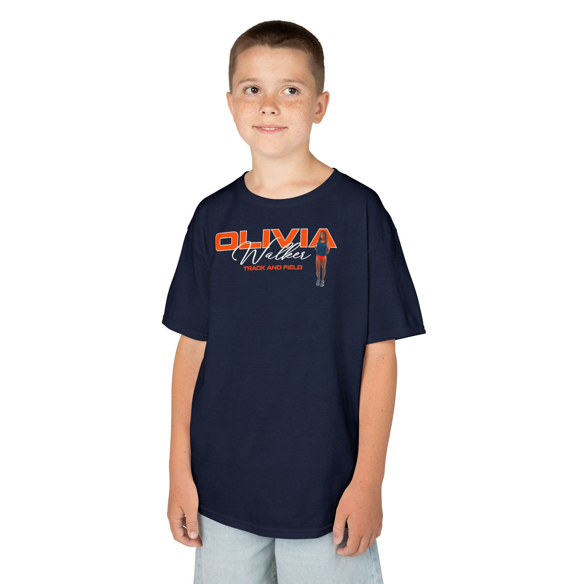 Olivia Walker Cursive Kids Tee
