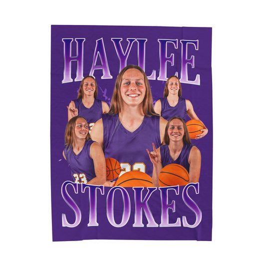 Haylee Stokes 60"-80" Plush Blanket
