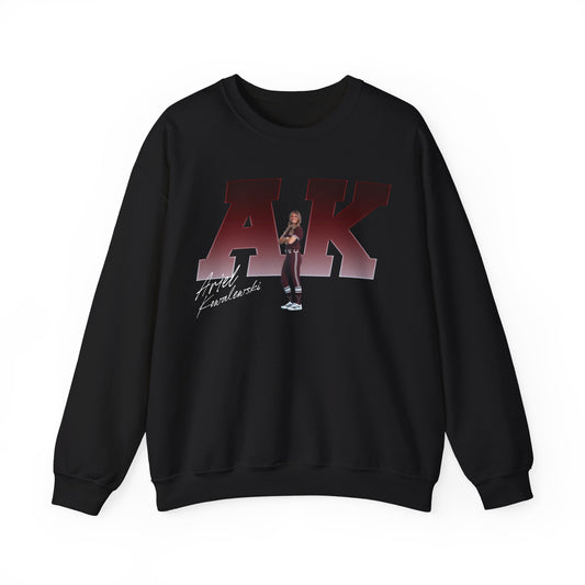Ariel Kowalewski Big Initials Crewneck Sweatshirt