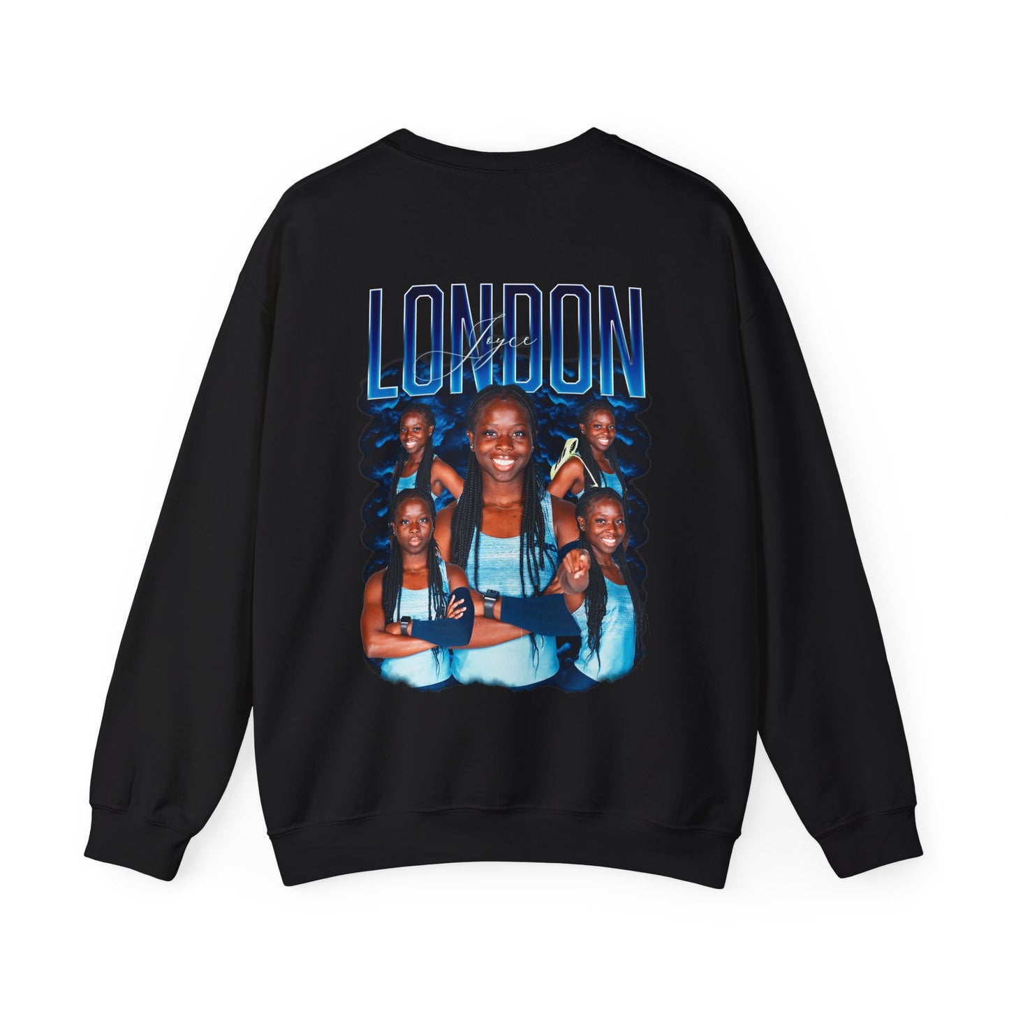 Joyce London Logo Front & Back Crewneck