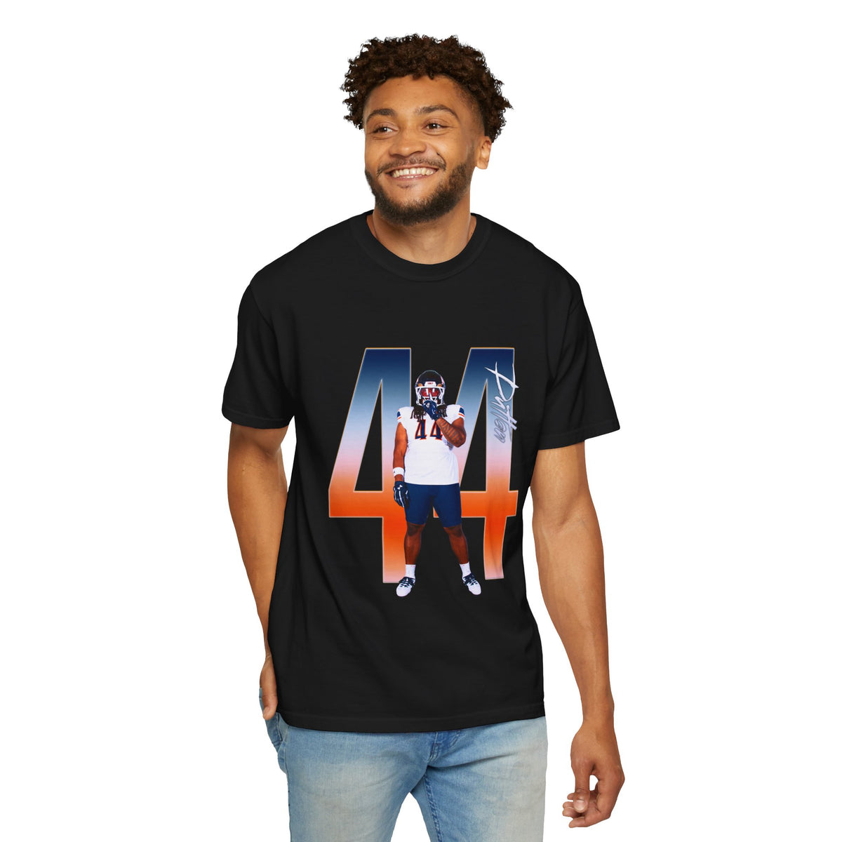 Justin Dutton Player Icon Number Premium Tee