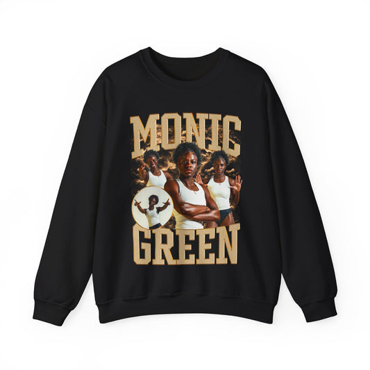 Monic Green Crewneck Sweatshirt