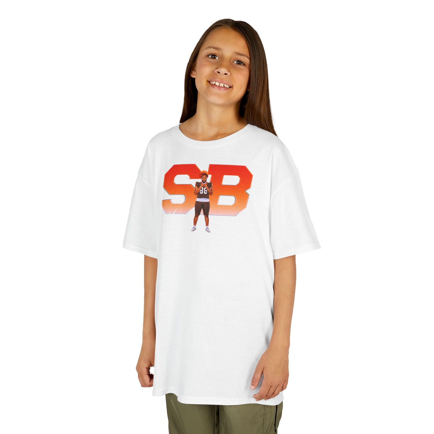 Selah Brown Big Initials Kids Tee