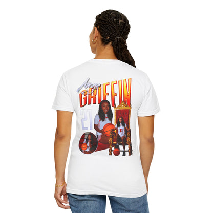 Amya Griffin Logo Front & Back Premium Tee