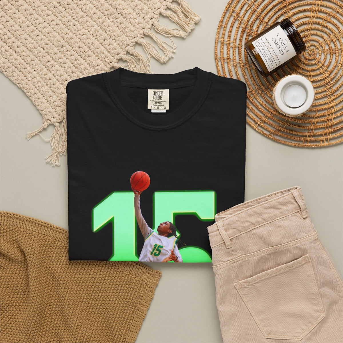 Diavian Robinson Player Icon Number Premium Tee