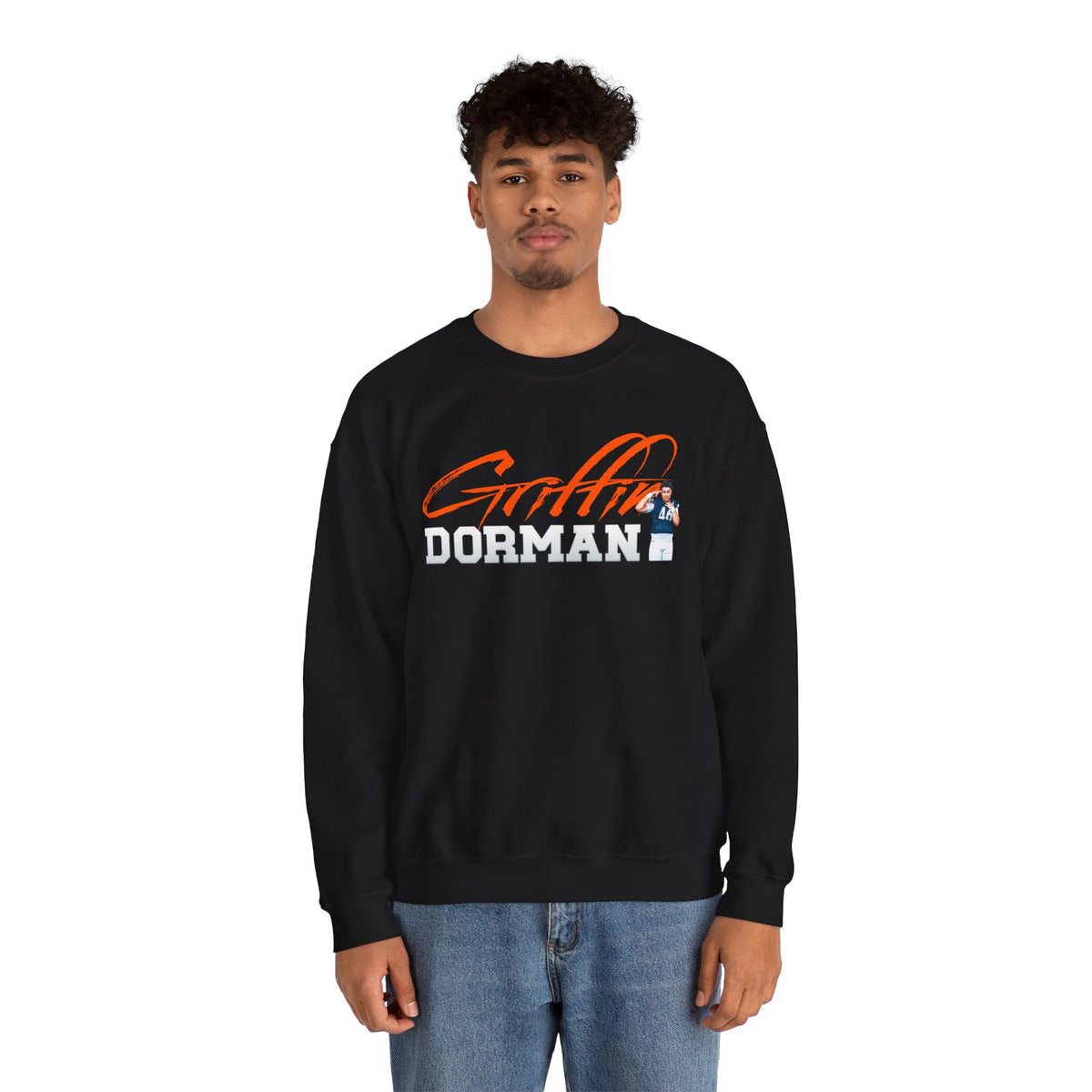 Griffin Dorman Cursive Crewneck Sweatshirt