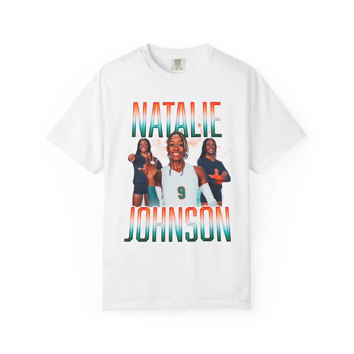 Natalie Johnson Faded Glory Heavyweight tee