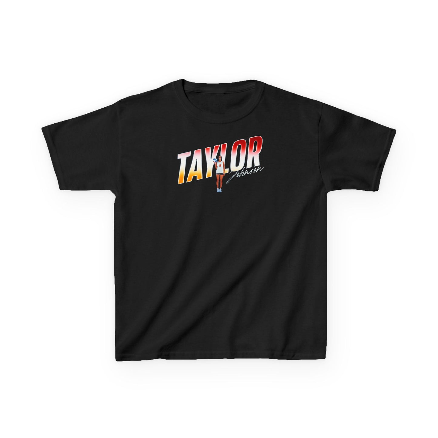 Taylor Johnson Cursive Combo Kids Tee