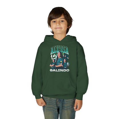 Alyssa Galindo First Name Highlight Kids Hoodie
