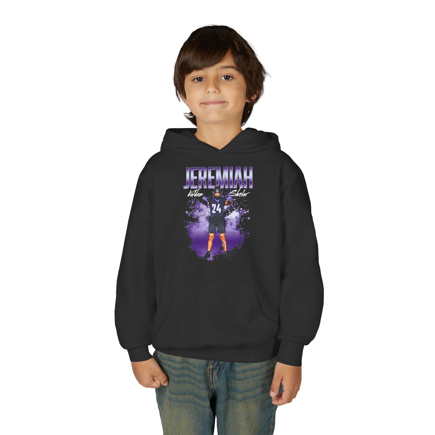 Jeremiah Valdez-Sholar Kids Hoodie
