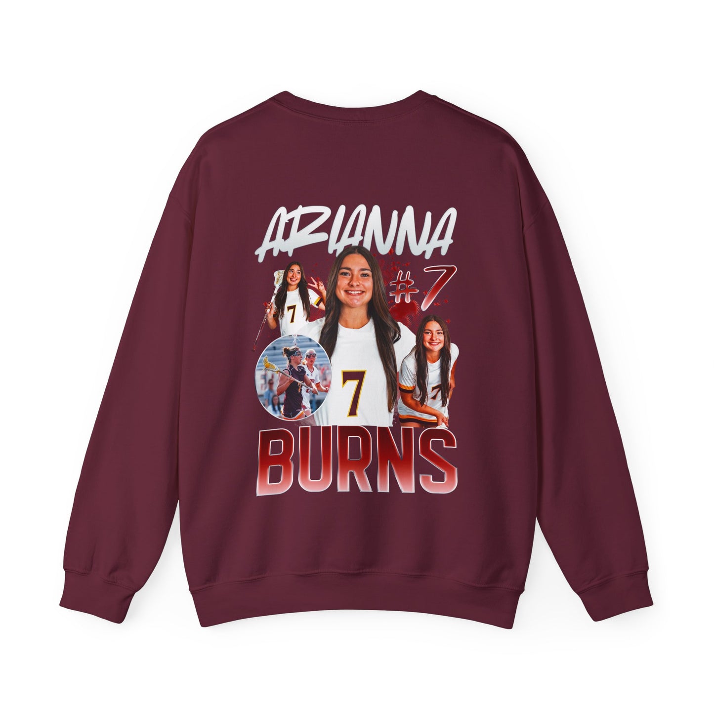 Arianna Burns Logo Front & Back Crewneck