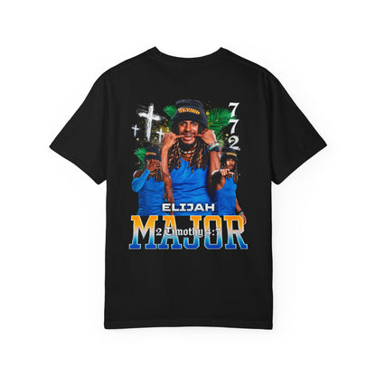 Elijah Major Logo Front & Back Premium Tee
