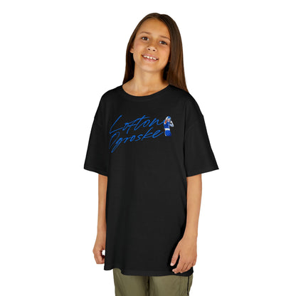 Lofton Ogroske Cursive Kids Tee
