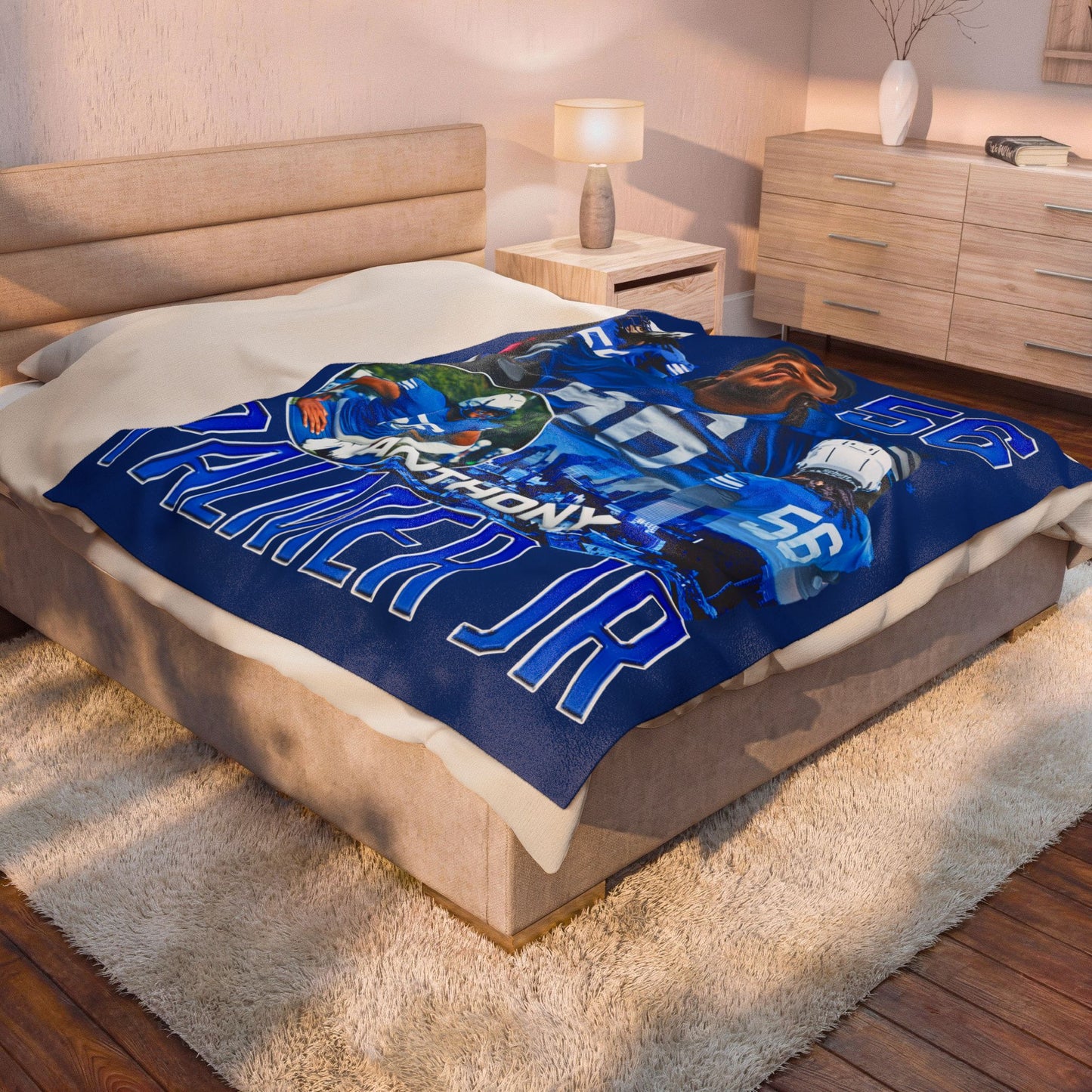 Anthony Palmer Jr. 60"-80" Plush Blanket