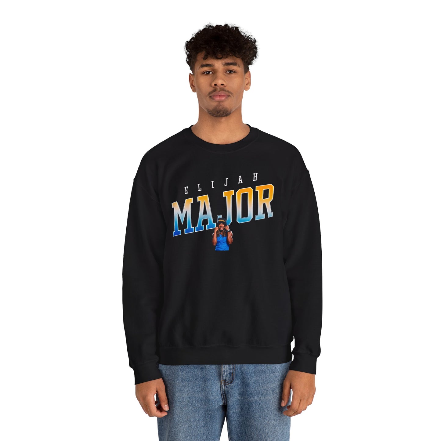 Elijah Major Icon Colored Crewneck Sweatshirt