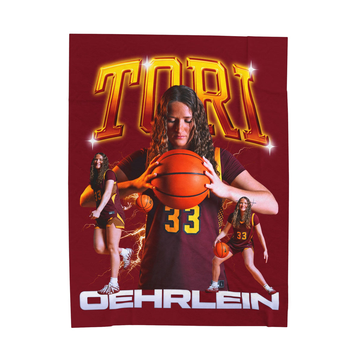 Tori Oehrlein 60"-80" Plush Blanket