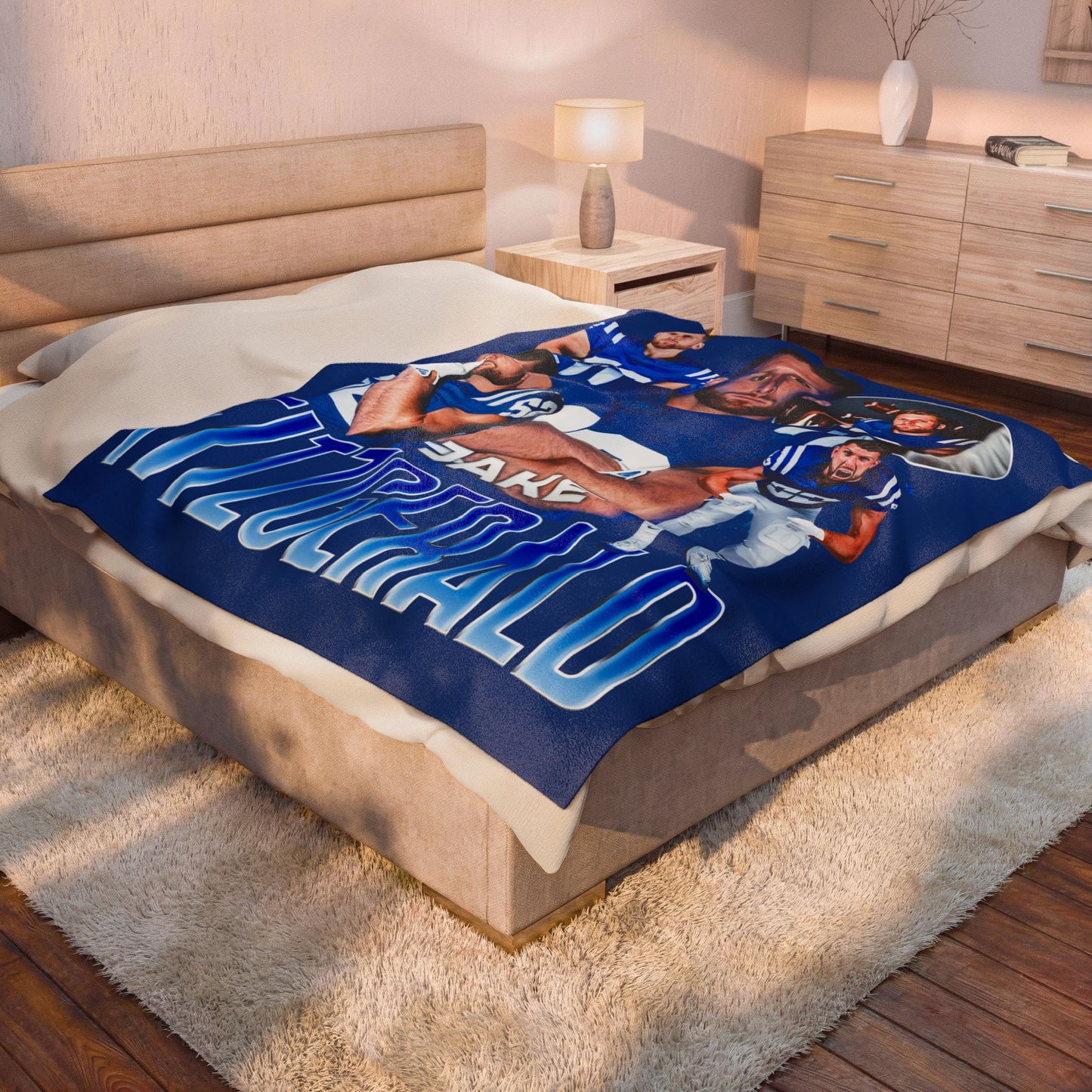 Jake Fitzgerald 60"-80" Plush Blanket