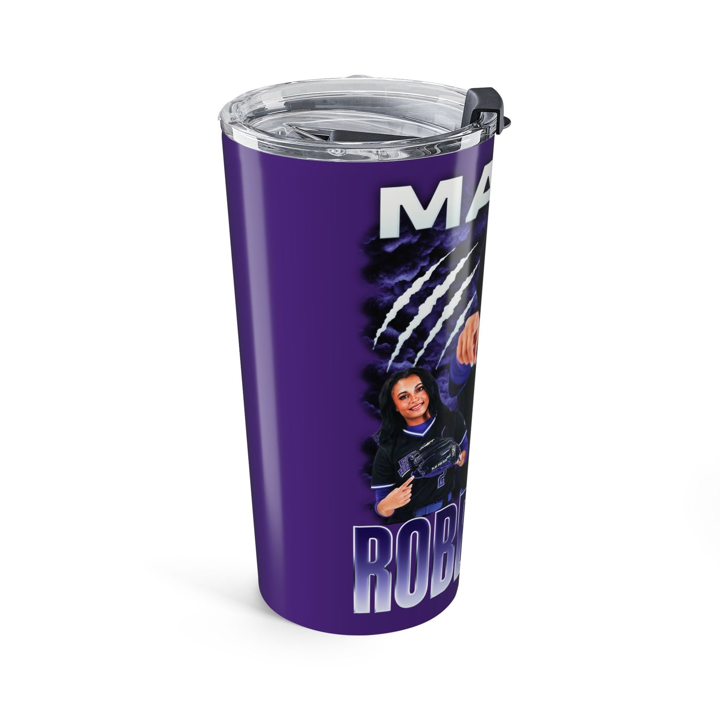 Malia Robertson White & Combo Colored 20oz Tumbler
