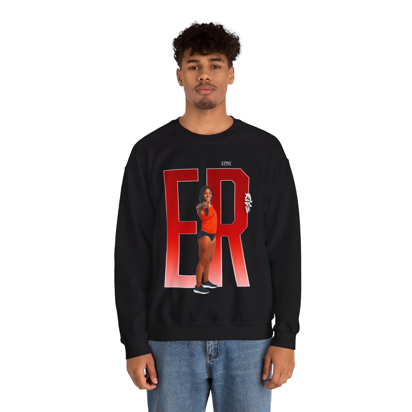 Endya Rice Player Icon Crewneck Sweatshirt