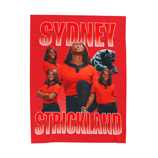 Sydney Strickland 60"-80" Plush Blanket