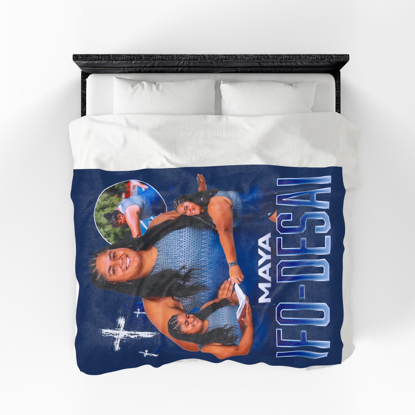 Maya Ifo Desi 60"-80" Plush Blanket