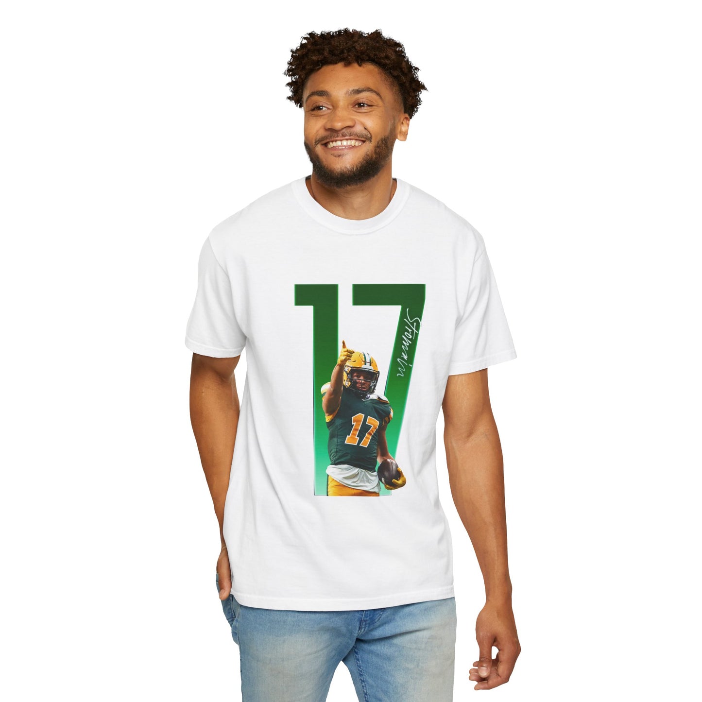 Isiah Stromain Player Icon Number Premium Tee