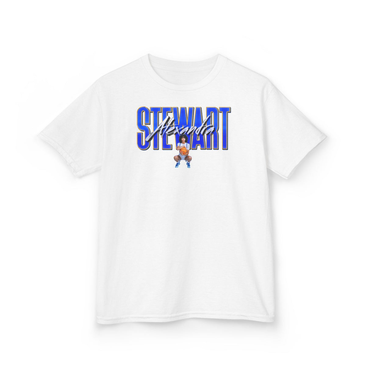 Alexandra Stewart Big Last Name Kids Tee