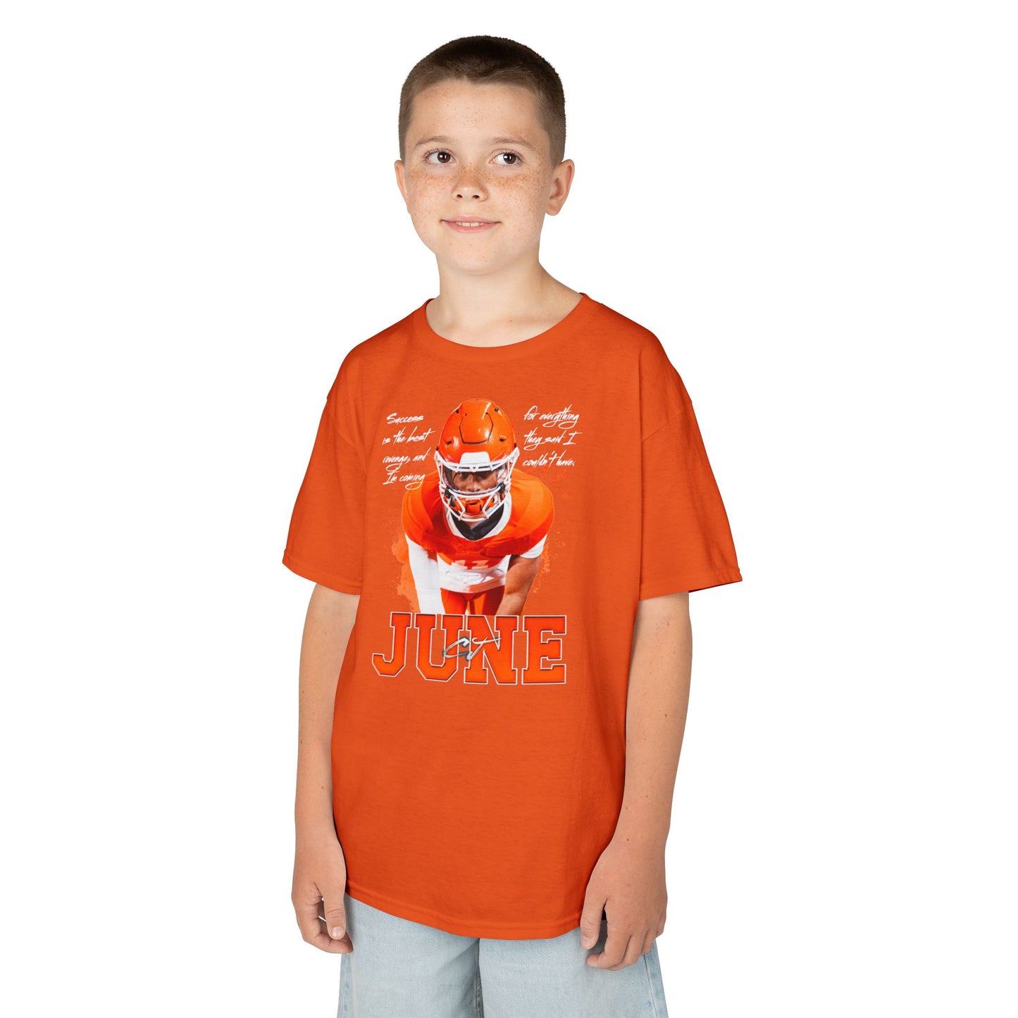 CJ June Featured Quote Kids Tee