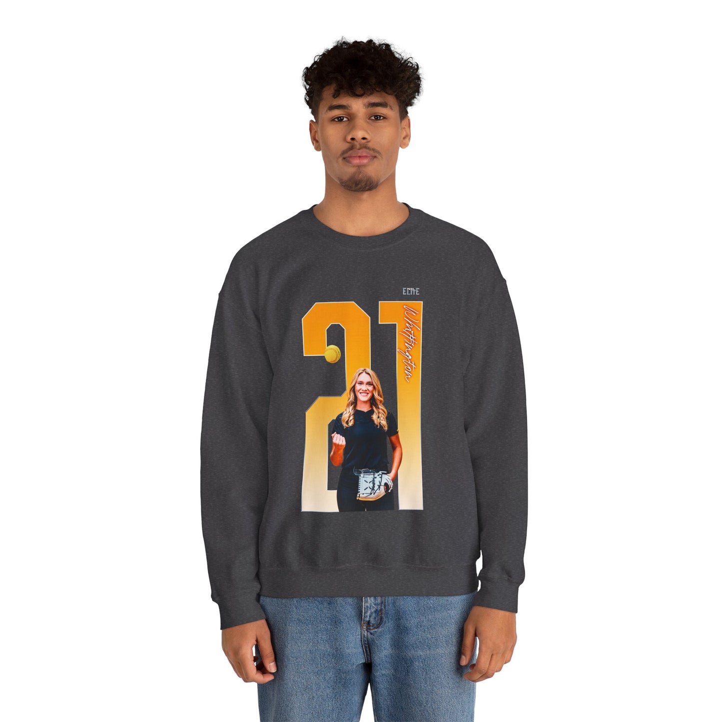 Briley Whittington Player Icon Number Crewneck Sweatshirt