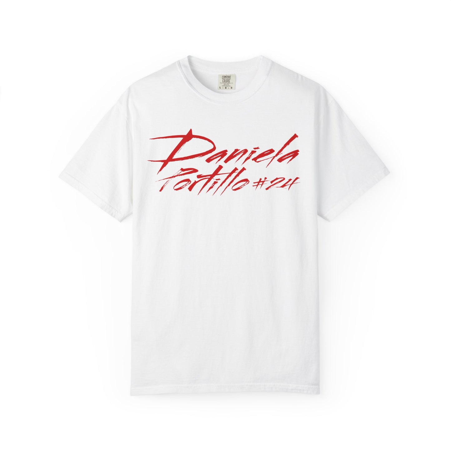 Daniela Portillo Cursive Name & Number Premium Tee