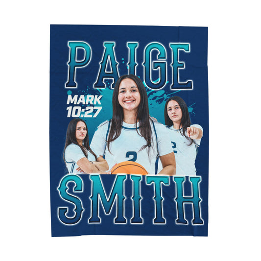 Paige Smith 60"-80" Plush Blanket